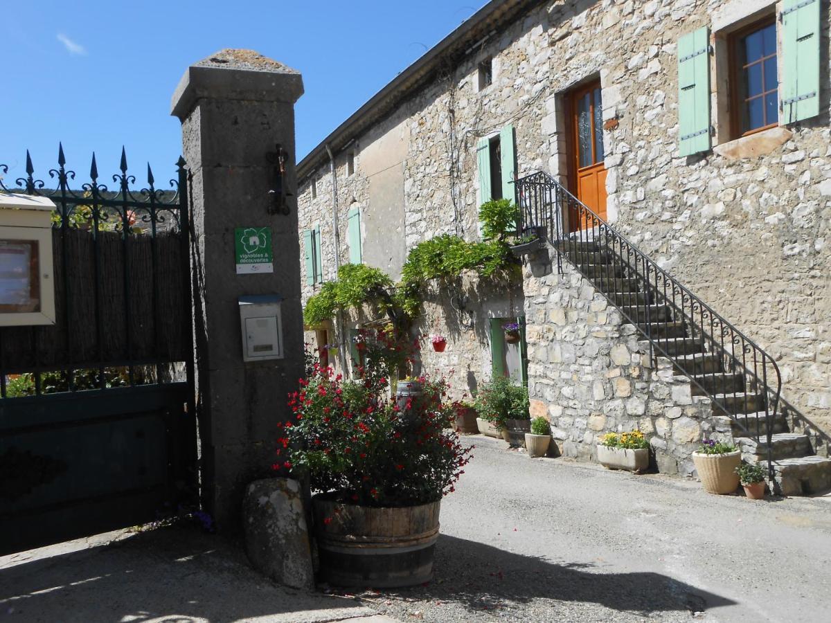 La Dame Blanche Bed and Breakfast Saint-Maurice-dʼIbie Exteriör bild