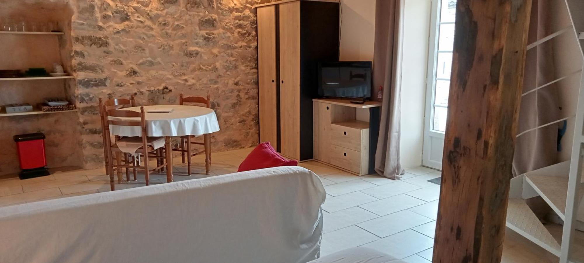La Dame Blanche Bed and Breakfast Saint-Maurice-dʼIbie Exteriör bild